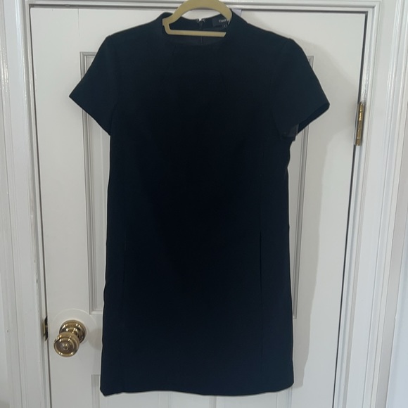 Theory Jasneah Crepe Mini Dress - Picture 6 of 12